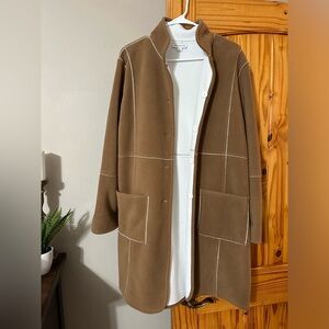 Like New Women’s Susan Graver Reversible Fleece Coat Jacket